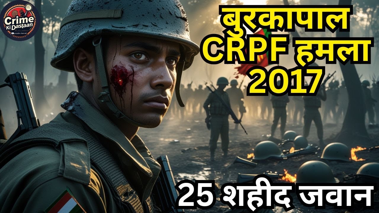 25 जवान शहीद | बुरकापाल CRPF हमला 2017 | Million $ Security Loss | Full Story