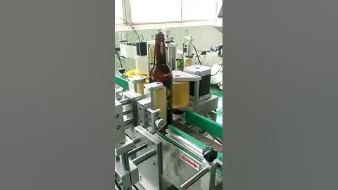 fRONT&BACK AB two labels beer bottle fix position labeling machine-008617852620306