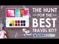Is THIS the BEST Travel WATERCOLOR KIT?! - Mystery Unboxing & Challenge