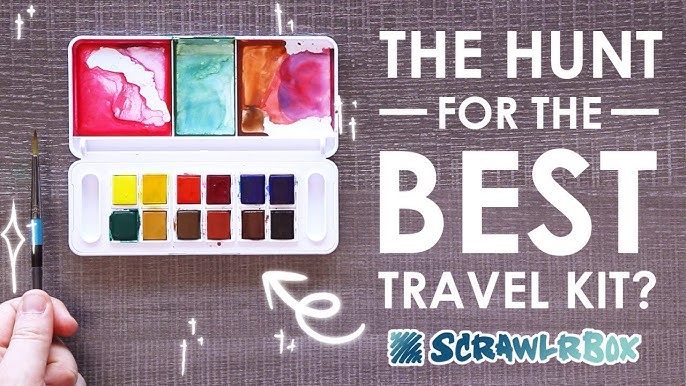 LEAVING THE HOUSE TO DRAW?! - Koi Watercolor Travel Kit 