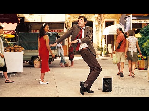 La escena de baile callejero de Mr. Bean (Mr. Bombastic) | Las vacaciones de Mr. Bean