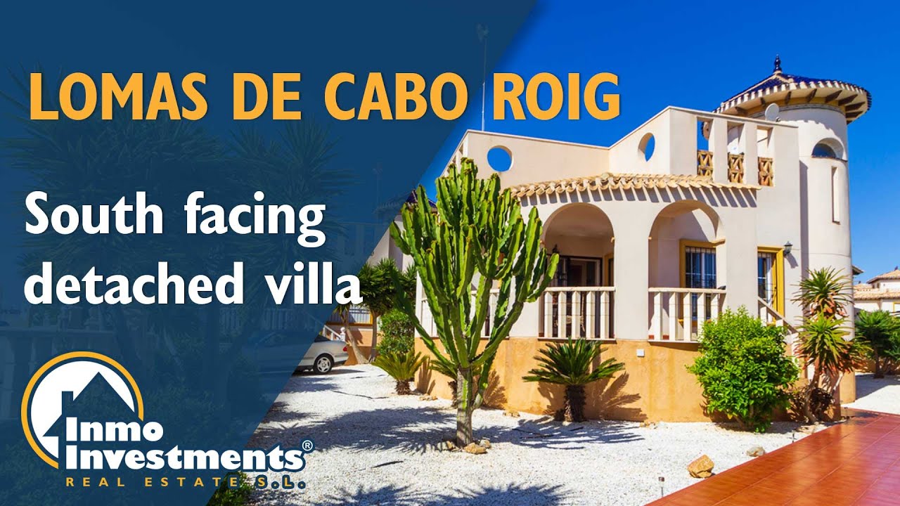 South facing villa in Lomas de Cabo Roig (Ref 5633)