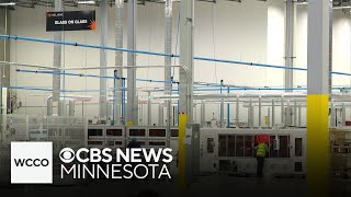 Minnesota's new solar panel plant powers up