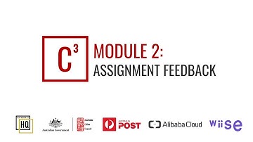 Module 2 Assignment Feedback