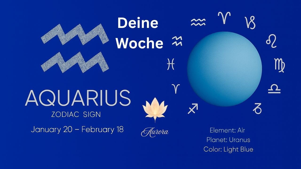 ♒Sternzeichen Wassermann - dein Kopf blockiert dich - vertraue deinem Bauchgefühl - Wochenbotschaft♒