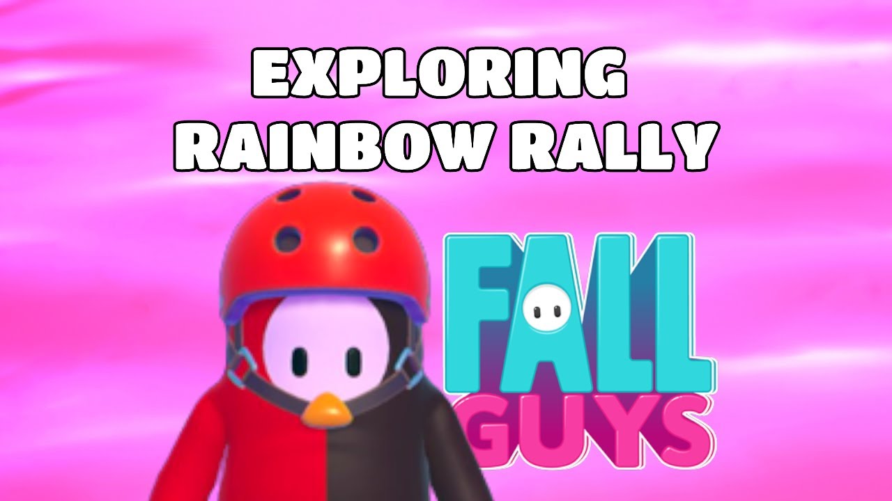 EXPLORING RAINBOW RALLY in FALL GUYS 