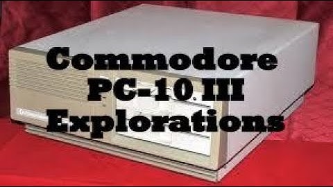 Commodore PC10 III IBM Compatible Computer Found! - Dave Bradley - Episode 646