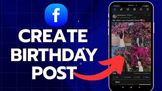 How to Create a Birthday Post with Photo 2025? screenshot 3