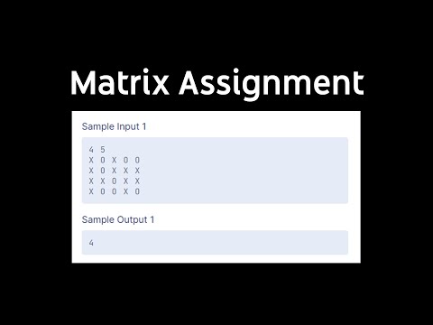 Given an MXN Matrix get Area of Square | CCBP Matrix Assignment | Coding Key