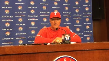 Rangers Jeff Banister discusses status of Yu Darvish and Adrian Beltre after Thursday