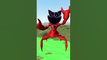 GUESS REAL HEAD of KRAB POPPY PLAYTIME vs SMILING CRITTERS IN GARRY