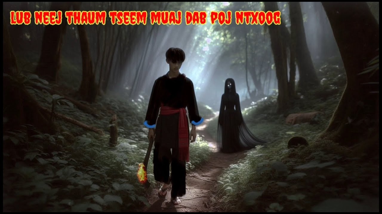 Dab neeg Lub neej thaum tseem muaj dab poj ntxoog thiab muaj tsov dab 