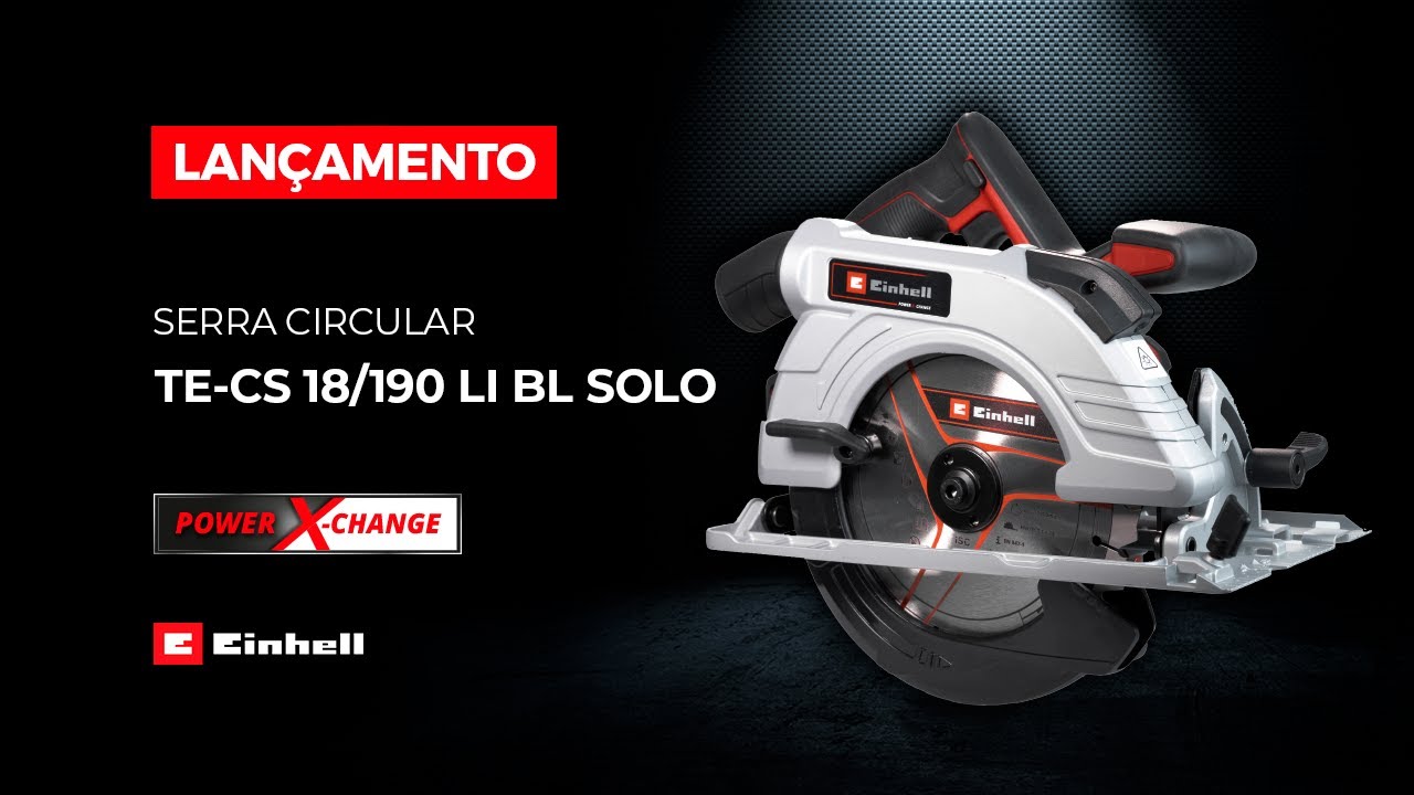 SIERRA CIRCULAR A BATERIA TE-CS18/190 LI EINHELL