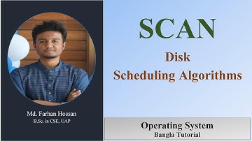 SCAN | Disk Scheduling Algorithm | Operating System | Bangla Tutorial