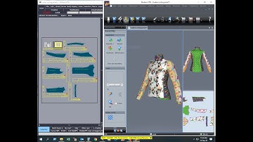 Lectra Modaris 3D cad pattern fitting📱Ladies cycling jacket fitting