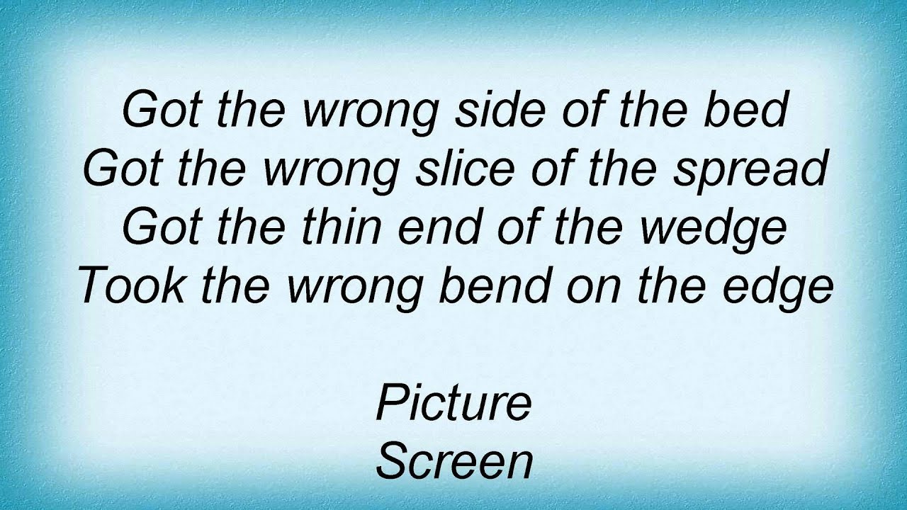 19199 Procol Harum The Thin End Of The Wedge Lyrics YouTube