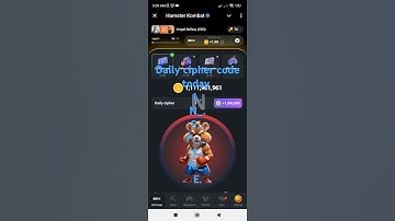 Hamster kombat daily cipher code today September 13 2024 #hamsterkombat