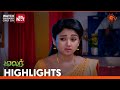 Malar  highlights  01 may 2024  tamil serial  sun tv