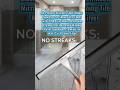 All-Purpose Stainless Steel Shower Squeegee for Shower Glass Door with 2 Adhesive Hooks, 10" Silver