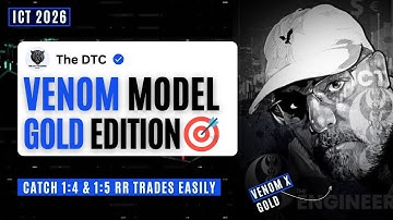 The Venom Model Strategy for GOLD Trading | Catch Big RR Moves on XAUUSD