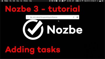 Adding tasks (there are lots of ways to do it) - Nozbe 3 tutorial 2/13