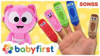 Finger Family Song w Color Crew & GooGoo GaGa | Nursery Rhymes Compilation for Babies | Baby First
