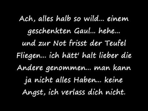 Alligathoa-Trostpreis lyrics
