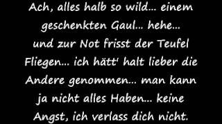 Alligathoa-Trostpreis lyrics