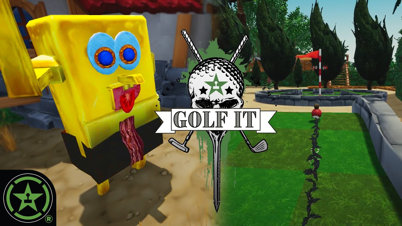Stick of Butter or Spongebob? Golf It YouTube
