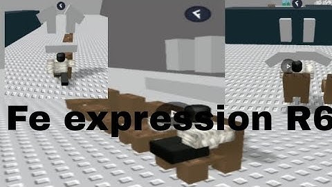Roblox Fe Script Showcase |Fe expression R6| Fluxus and Hydrogen