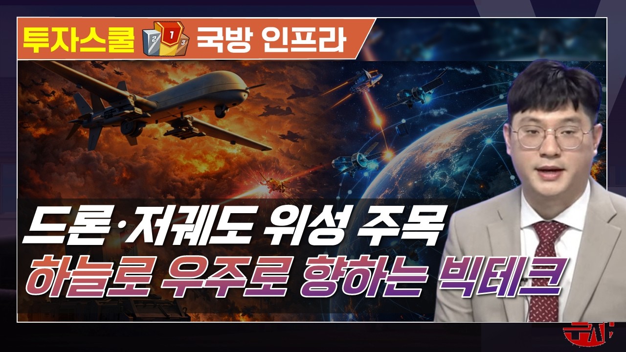 지정학 리스크에 MWC까지 모멘텀 풍부한 국방 인프라 관련주는? (F. 드론, 저궤도위성, 대한항공, 팔란티어, LIG넥스원)  #투자스쿨 #김태성 #토마토TV