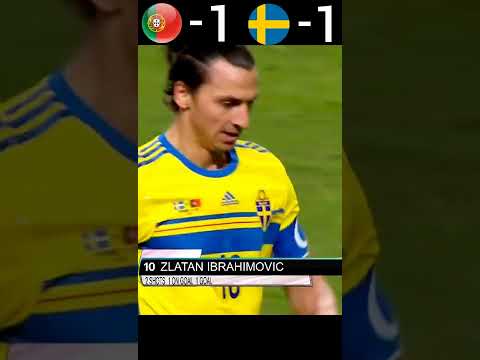 Portugal VS Sweden 2014 World Cup Qualifying Highlights #youtube #shorts #football