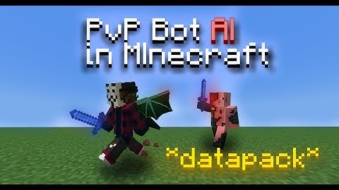 [NEW] I Coded PvP Practice Bot In Minecraft - Datapack with NO MODS!