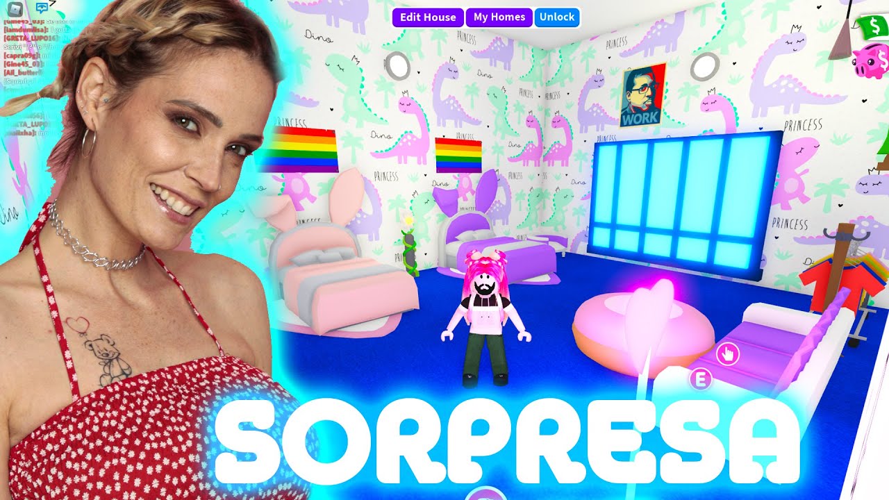 Preparo una SORPRESA A @FrancyDreams su ADOPT ME! la stanza dei sogni!  😍