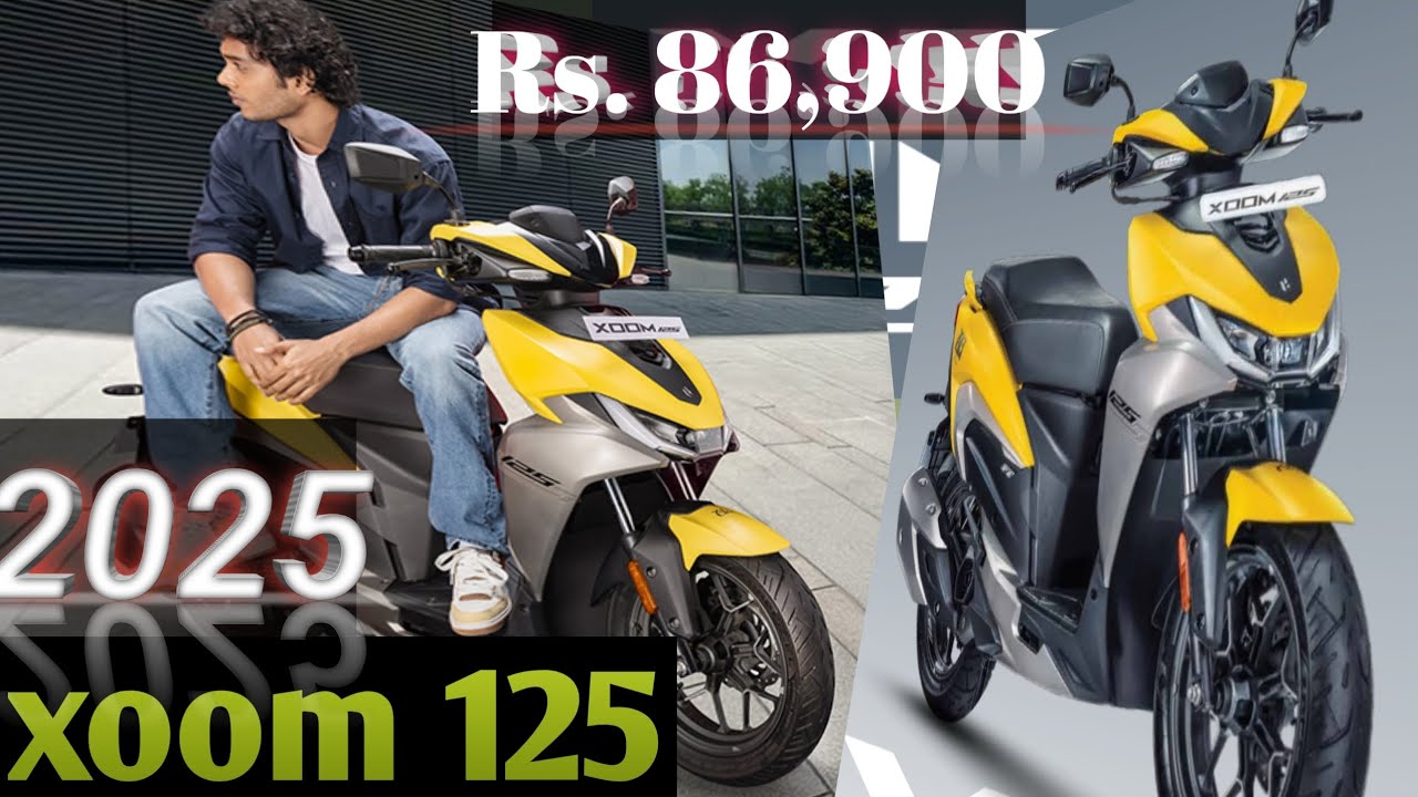 New Hero XOOM 125 Details Review | On Road Price What's New
