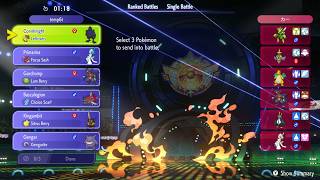 BASCULEGION DESTROYS POKEMON CHAMPIONS 💔 GET IN HERE 💔 MASTER BALL TIER GRIND