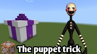 The puppet trick, minecraft pe