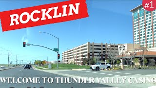 Rocklin California - Driving Touring Video  - 4K