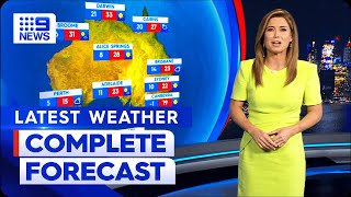 Australia Weather Update: Super Moon appears and Blue Moon expected | 9 News Australia
