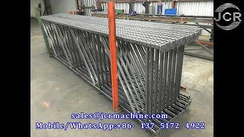 Bracing Roll Forming Machine #palletrack #palletrackingsystem