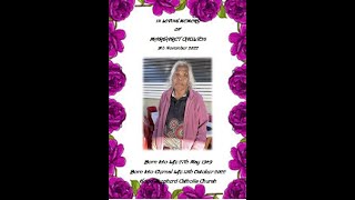Funeral Services for Margaret Caulton