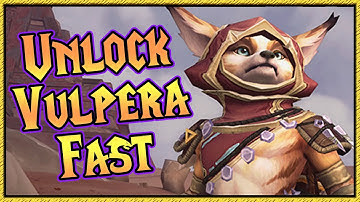 How to unlock Vulpera Fast [ Unlock allied races guide ]