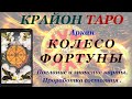 КРАЙОН -ТАРО. 10 Аркан КОЛЕСО ФОРТУНЫ. Послание и Значение карты, Медитация. Карта Дня.