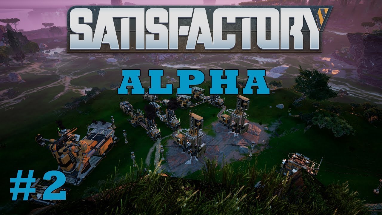 Satisfactory Gameplay (Alpha) EP2 Smelters & Constructors! 3D
