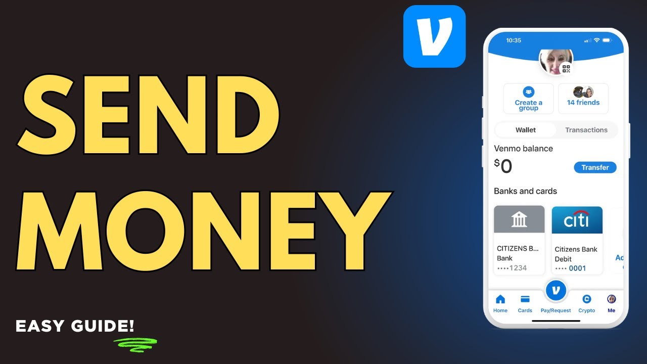 Как отправить деньги через Venmo
