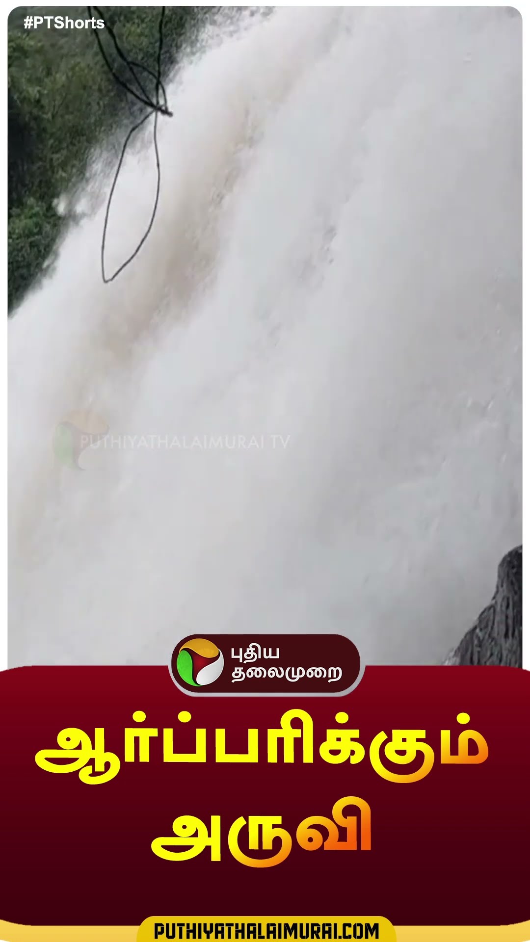 ஆர்ப்பரிக்கும் அருவி | #shorts | #theni | #megamalai