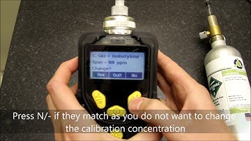 Rae Systems MiniRae 3000 Calibration or MiniRae Lite Calibration