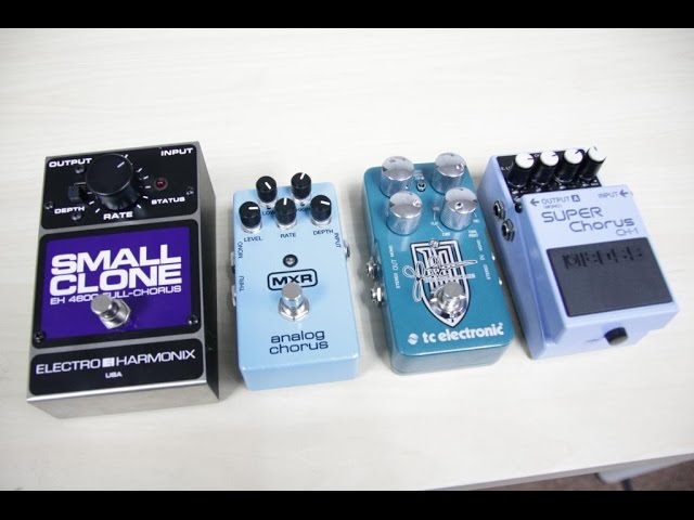 EIGHTIES FLASHBACK: Chorus Pedal Battle (ft. MXR, EHX, TC & BOSS
