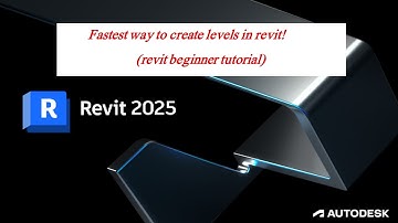 Fastest way to create levels! (Revit beginner tutorial)