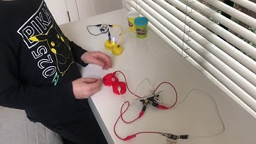 Squishy Circuit with a Light Switch (Easy Electronics for Kids)